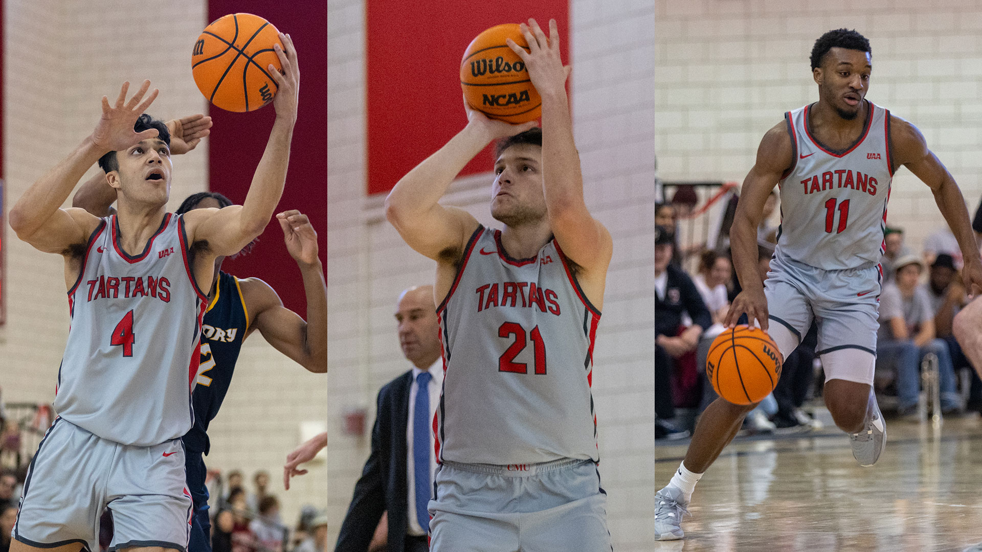 Three Tartans Named All-UAA; Coaching Staff Receives Recognition
